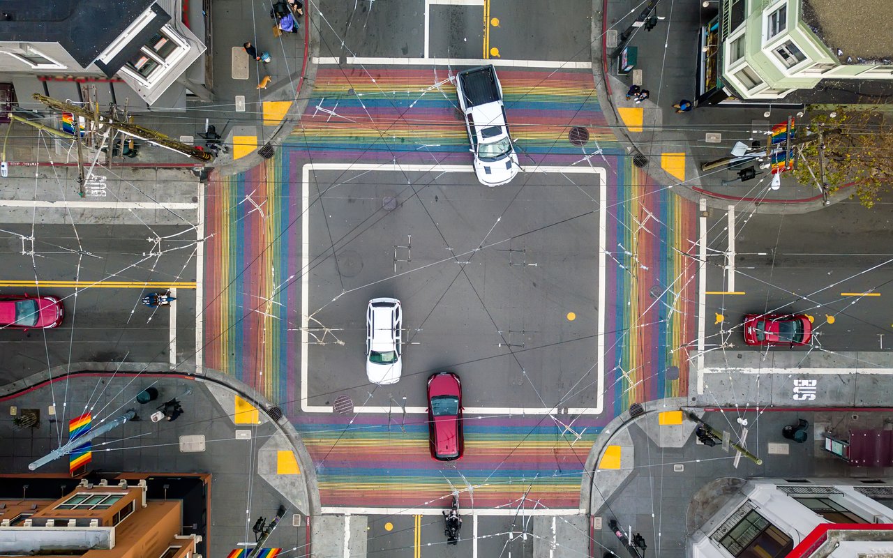 AWAYN IMAGE Rainbow Honor Walk Castro District