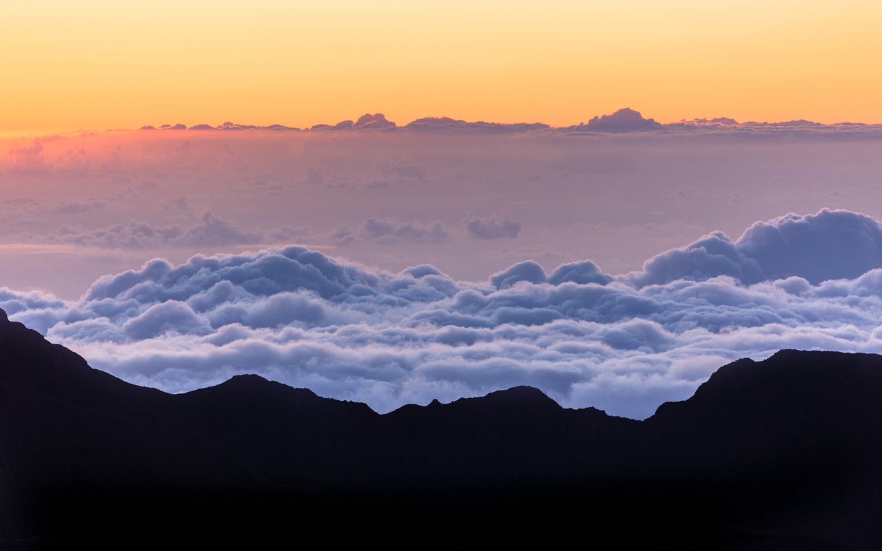 AWAYN IMAGE Photograph sunrise in Haleakalā National Park