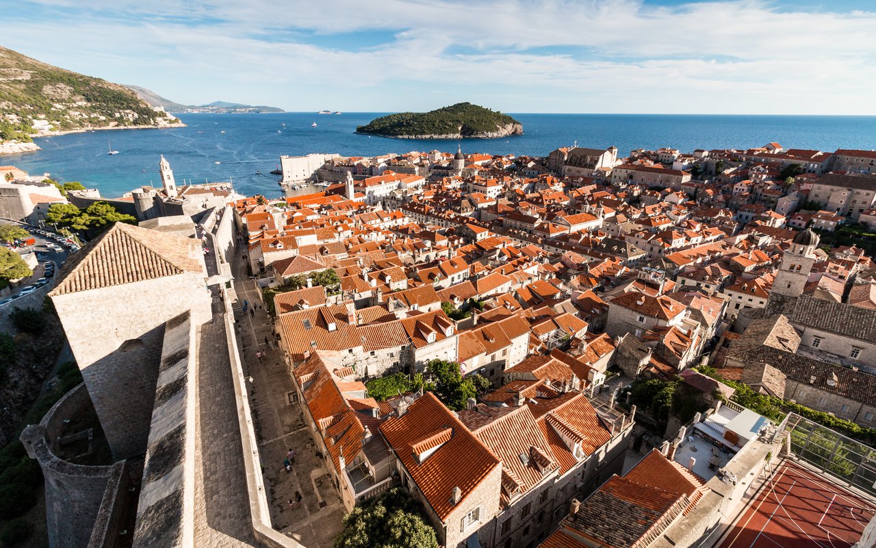 AWAYN IMAGE Walled city of Dubrovnik